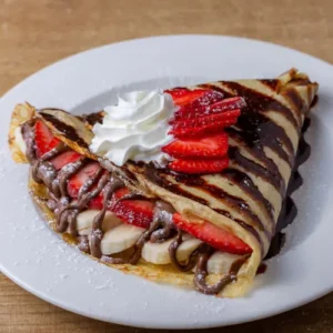 Crepe. Nutella