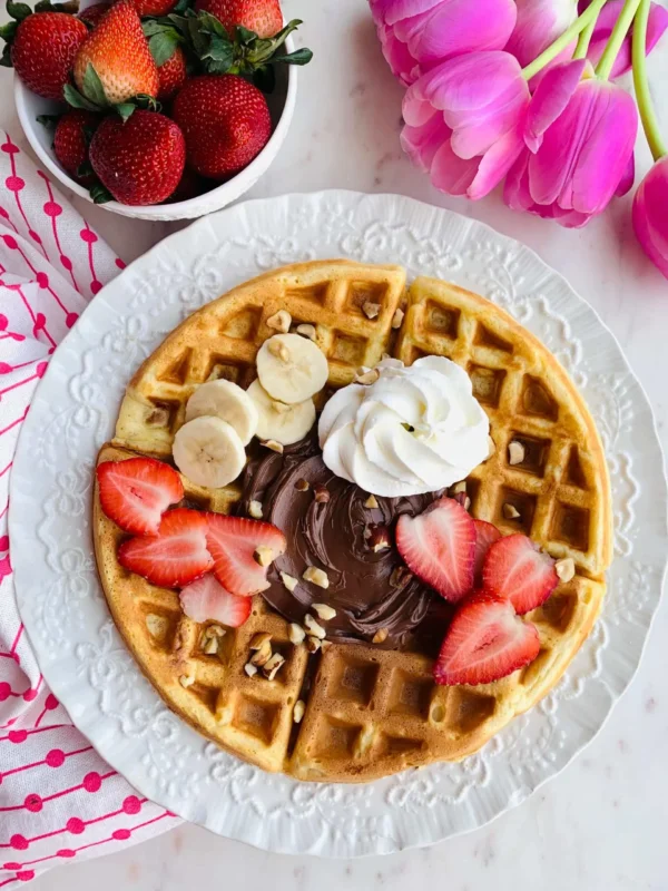 Waffle de Nutella