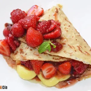 Crepe. Frutas